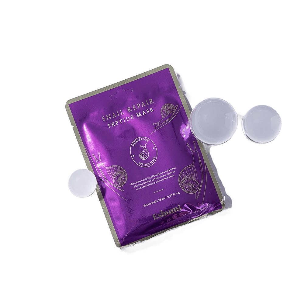 Eshumi Snail Repair Peptide Mask, 23 ml