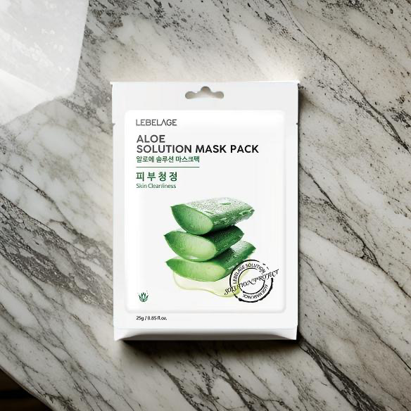 Lebelage maska Aloe Solution Mask Pack, 23 ml